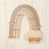 Toniebox-Regal Regenbogen beige ohne Tonies