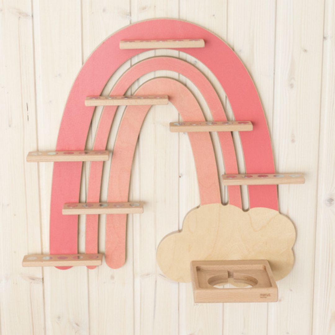 Toniebox-Regal Regenbogen pink-rosa ohne Tonies