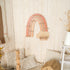 Toniebox-Regal Regenbogen rosa/beige im Kinderzimmer